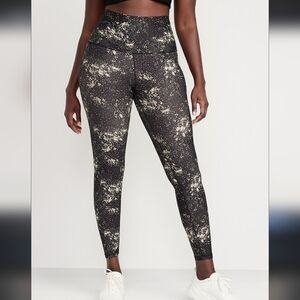 🌈Old Navy TALL LONG LENGTH Extra High-Waisted PowerSoft Leggings Size Medium